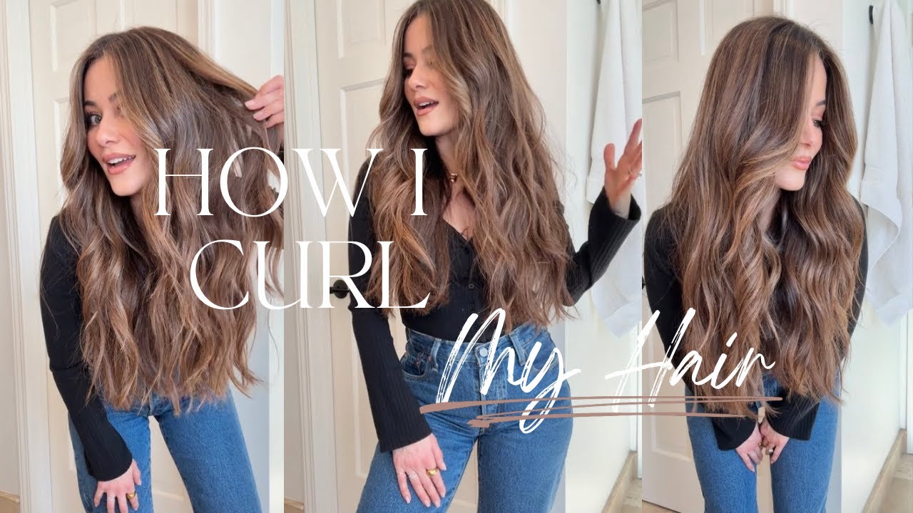 HOW I CURL MY HAIR | STEP BY STEP TUTORIAL | EFFORTLESS CURLS