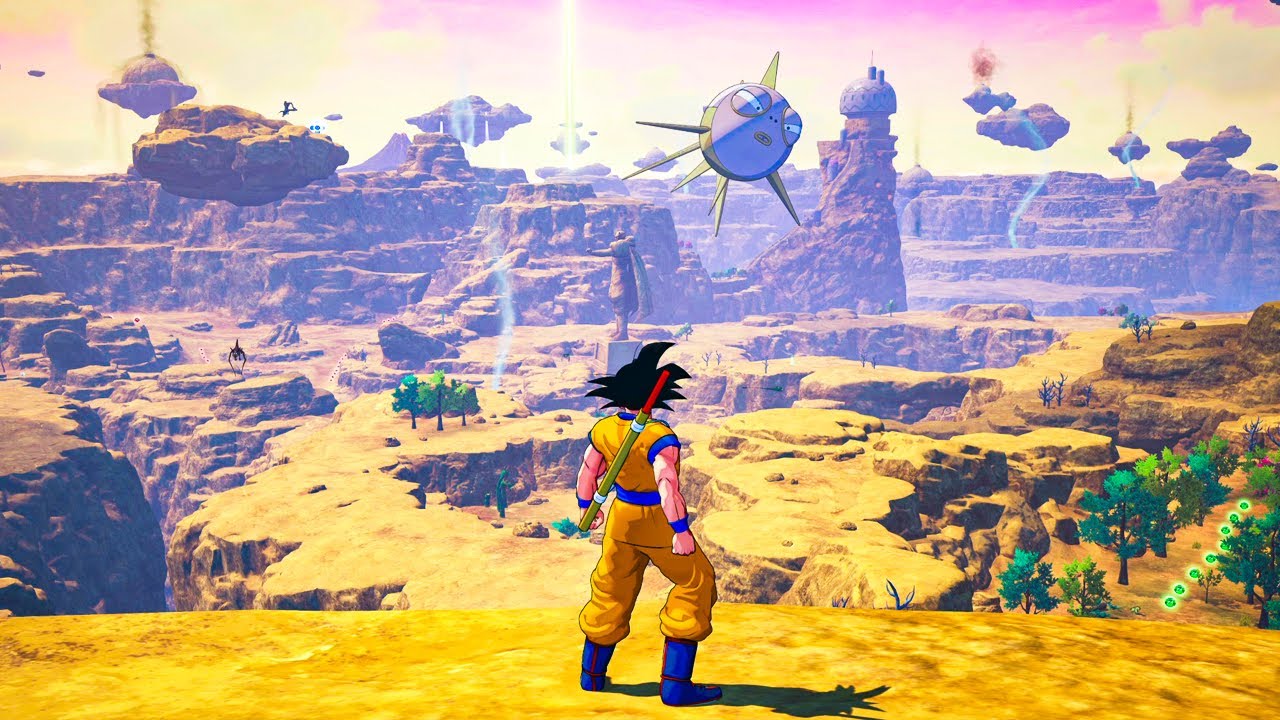 Dragon Ball Z: Kakarot - New Goku (DAIMA) All Transformations Gameplay (Mod)