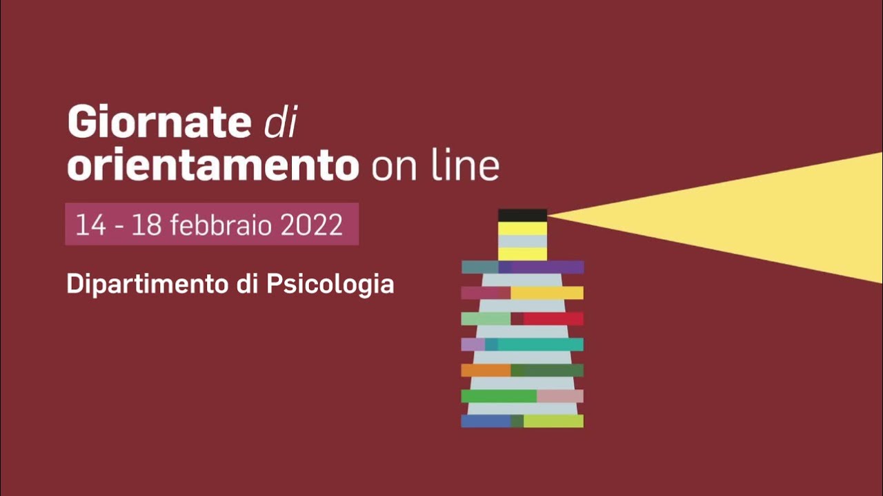 Orientamento 2022 - PSI - Diventare psicologo o psicologa