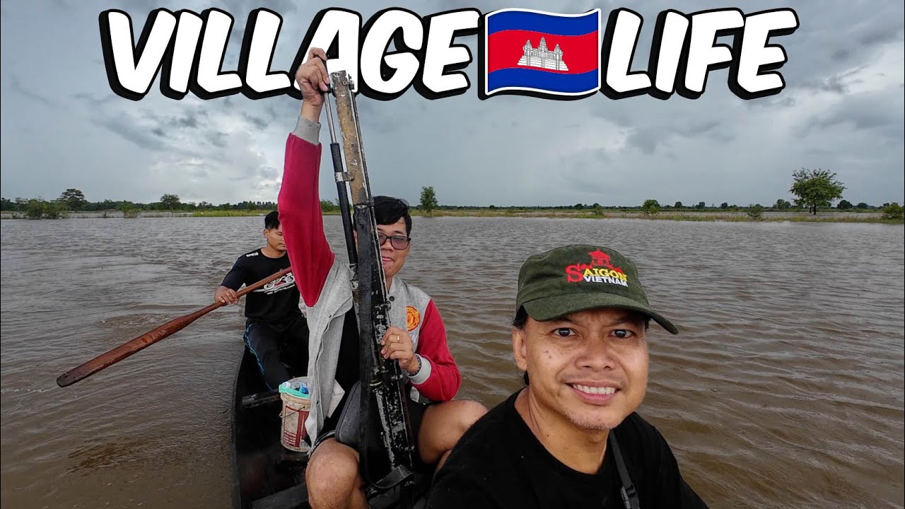 Cambodian Boys Took Me Rat Hunting