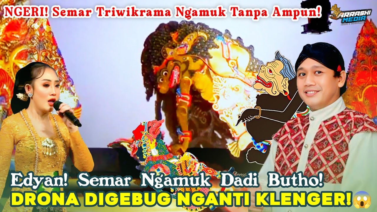 Edyan, SEMARRR NGAMUK JADI BUTHO‼️ Drona Ketar-Ketir! 😱 | Ki Eko Suwaryo 2025