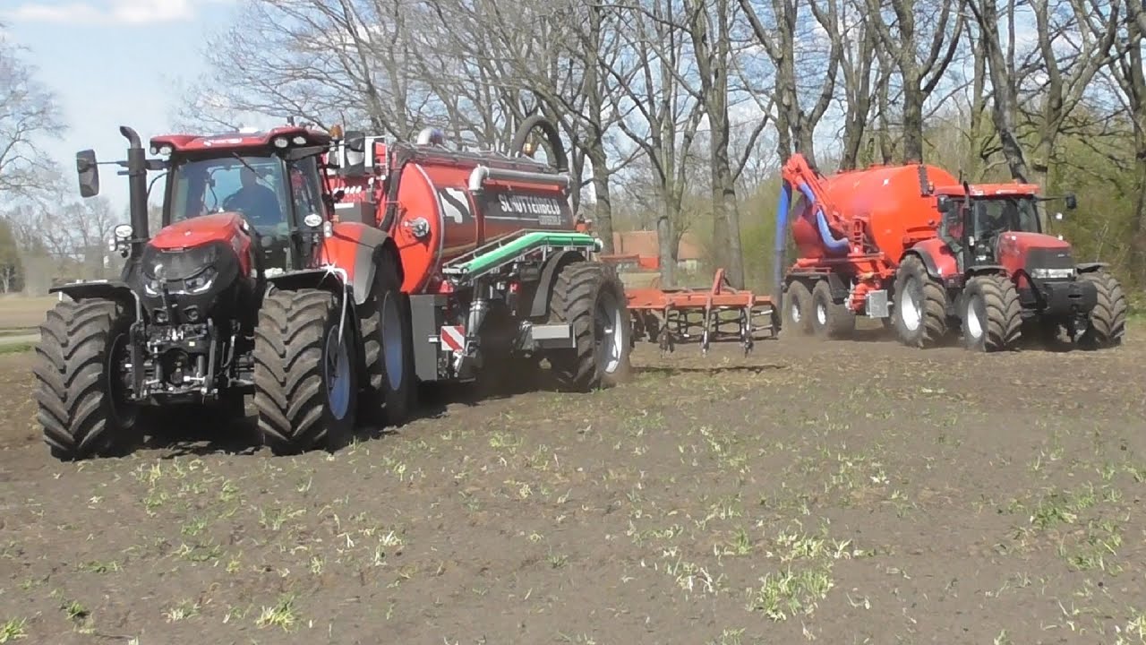 Case IH injecting slurry