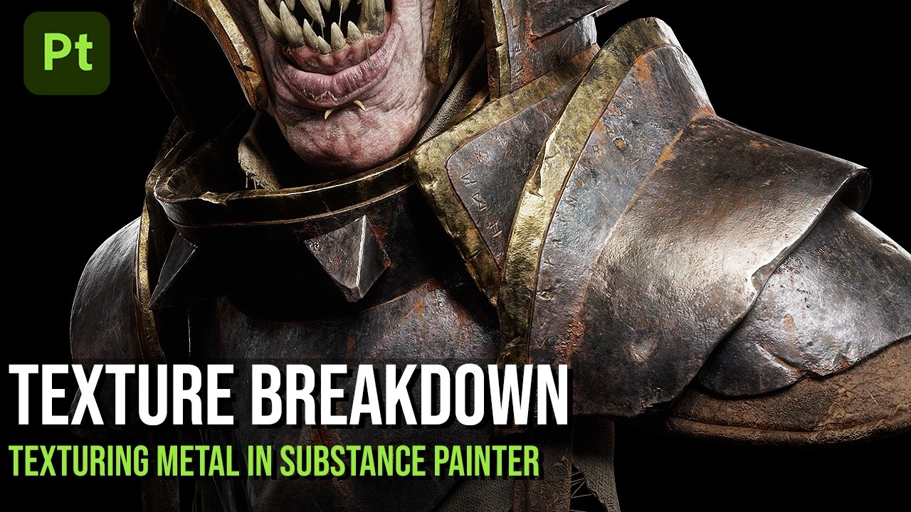 Как профессионально текстурировать металл | Substance Painter