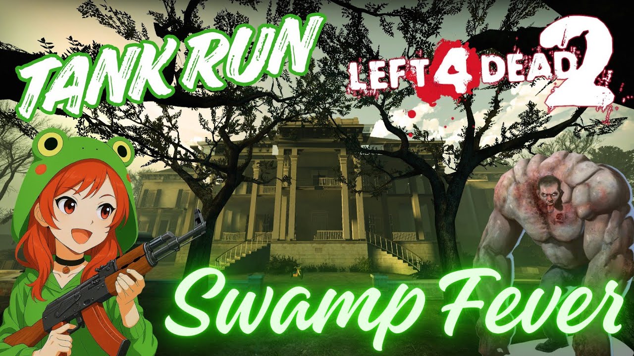 Left 4 Dead 2 - Tank Run - Experto - Swamp Fever / Pantanos - Coop