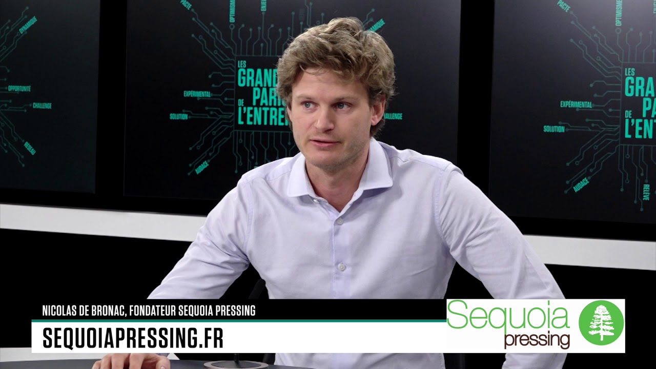 bsmart - les grands paris de l'entreprise, Nicolas de Bronac,  SEQUOIA PRESSING