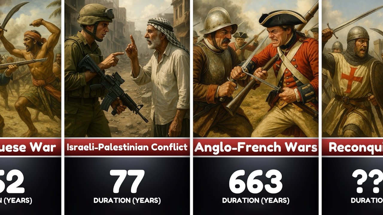 The Longest Wars In History | Centuries Of Blood, Power & Resistance