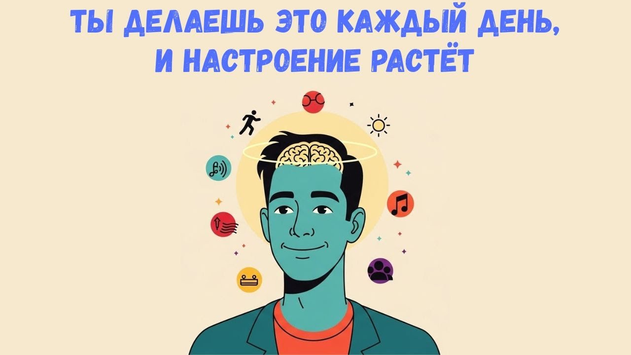 Психология мозга: простые действия, которые незаметно поднимают настроение
