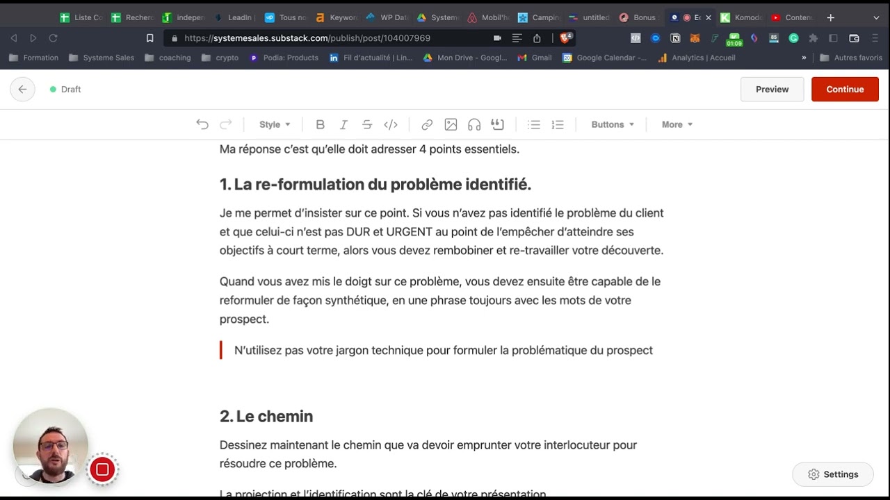 Les &eacute;tapes cl&eacute; d'une offre commerciale