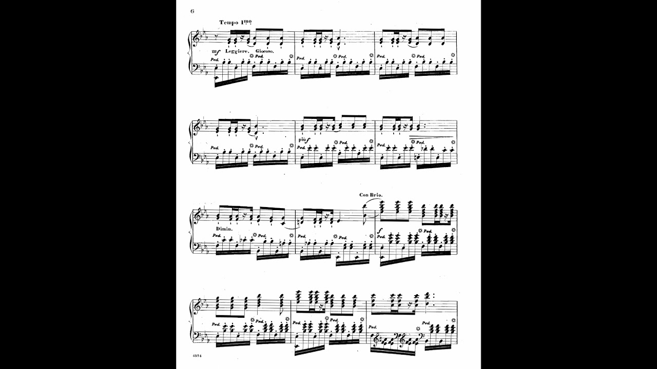 Martin Dombrowski spielt Louis Moreau Gottschalk - Konzertetüde 
