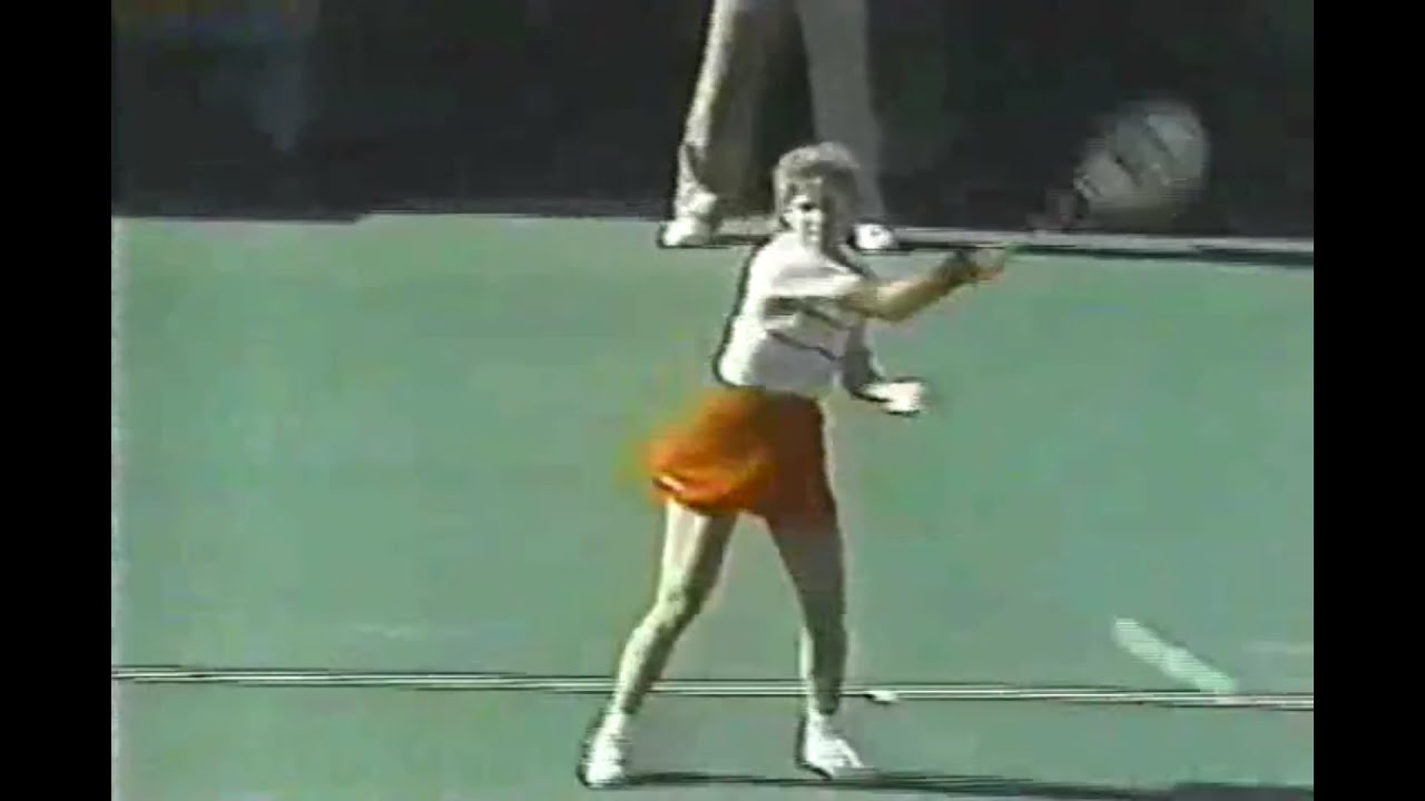 Крис Эверт против Карлинг Бассет, Открытый чемпионат США 1984, Сан-Франциско 💛