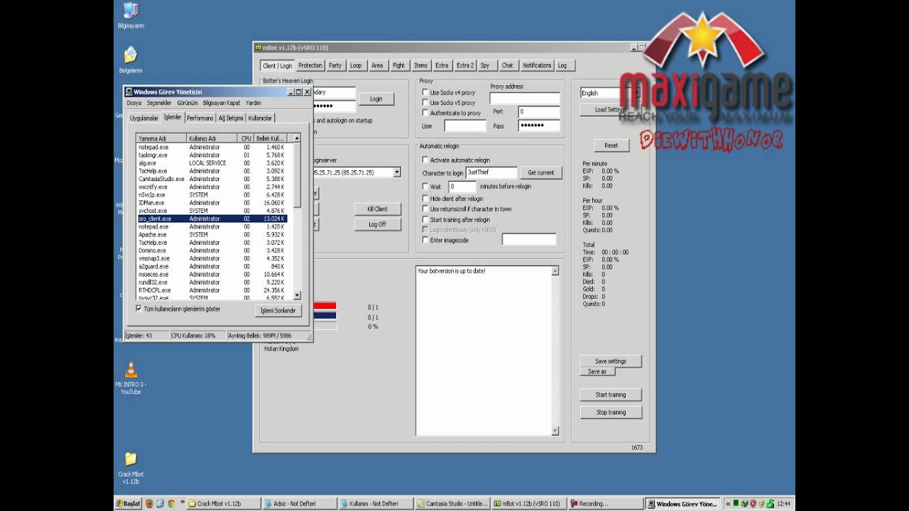 Windows Xp Mbot Calistirma Yontemi