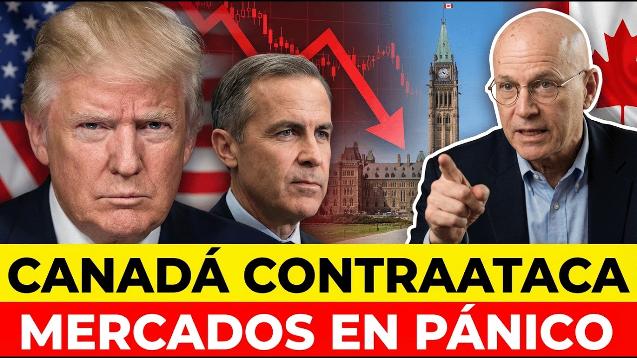 TRUMP exige $2 8 BILLONES — Canadá responde y Wall Street TIEMBLA