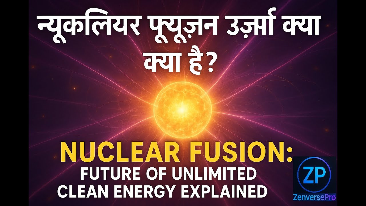 न्यूक्लियर फ्यूज़न ऊर्जा क्या है? | NuclearFusion:Future of Unlimited Clean Energy Explained inHindi