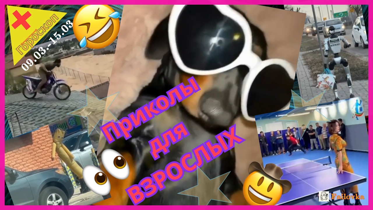 🤣 Приколы Которые Нельзя Смотреть Без Смеха + Гороскоп 09 03   15 03