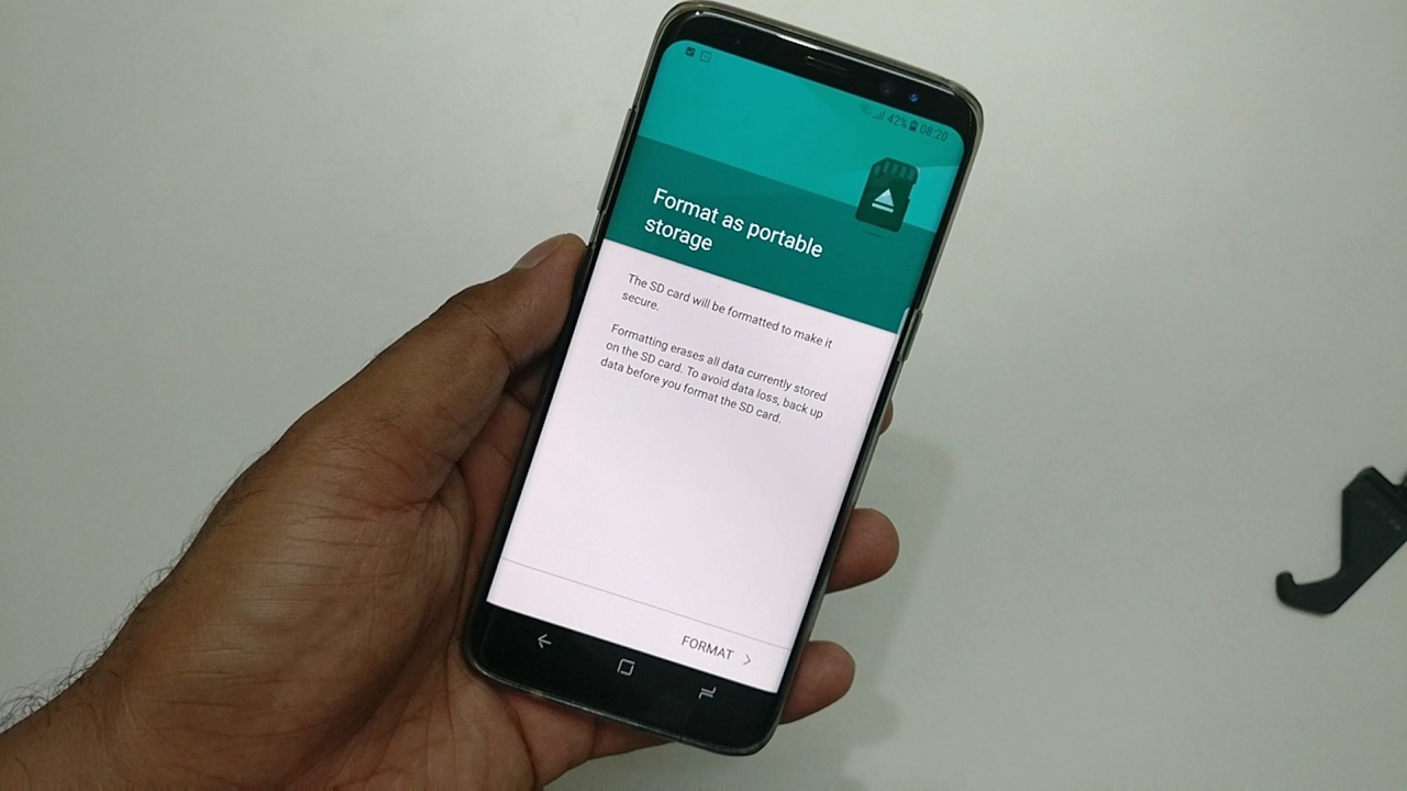 Galaxy S8, S8 Plus Tips and Tricks - How to Insert & Format the SD card
