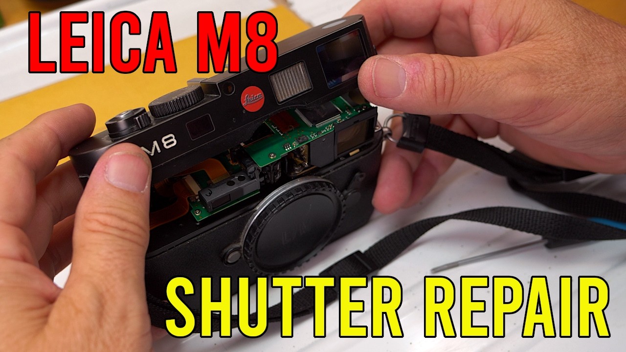 How to fix the Leica M8 shutter  || RotarySMP
