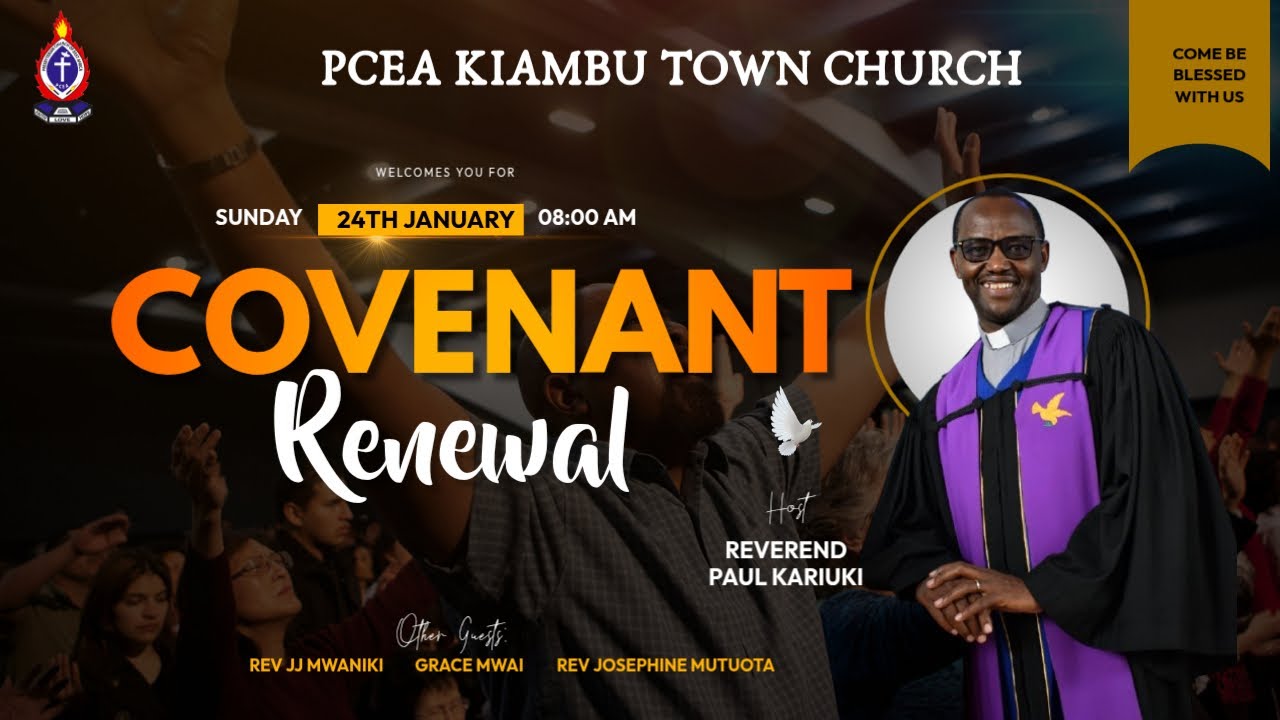 Covenant Renewal Service | PCEA Kiambu Town Church | 25 January 2026