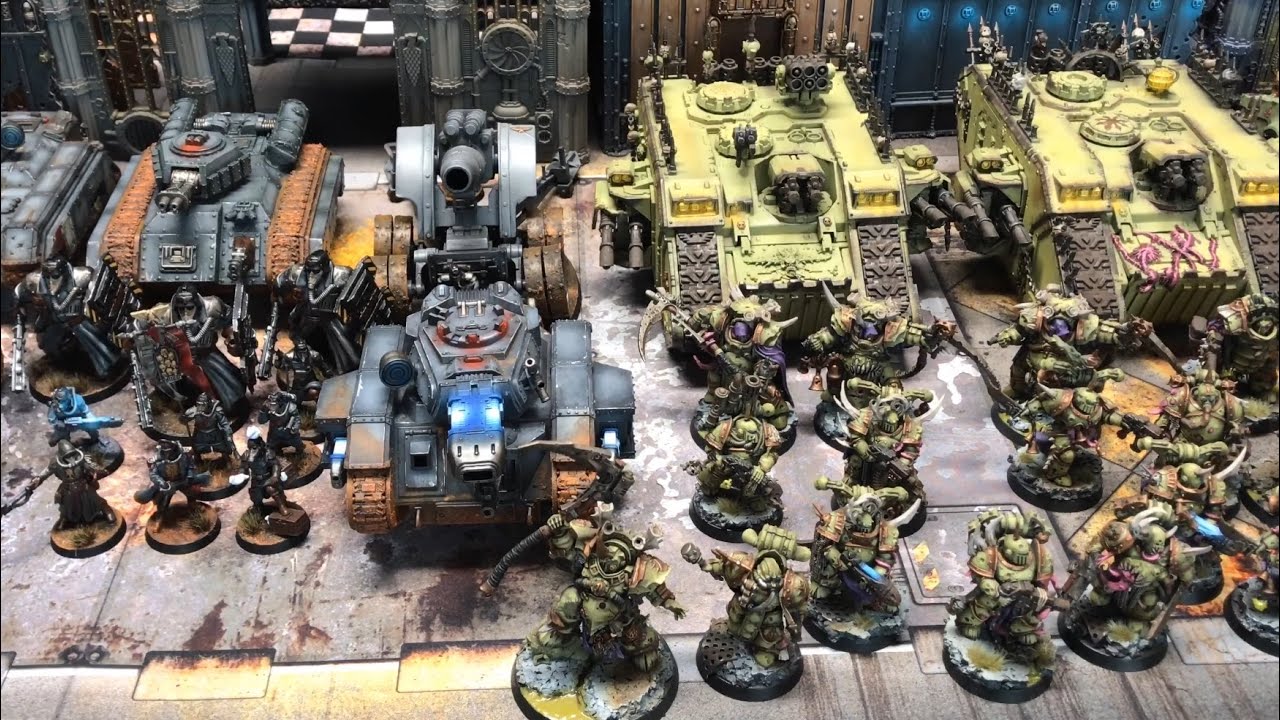 Death Korps of Krieg vs. Death Guard [Kreuzzug 2020 - 208] Warhammer 40k Battle Report Deutsch