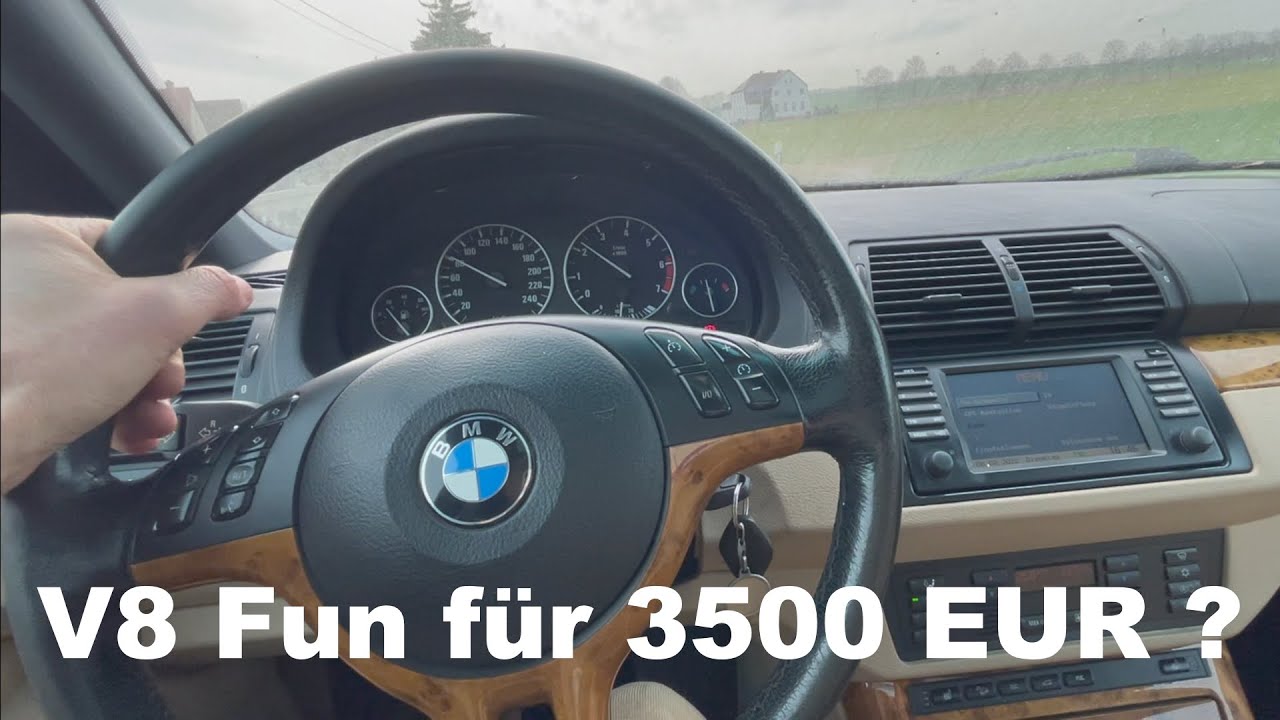 360p - V8 Spaß für 3500 EUR ?  Sound, Power, natürlich ein BMW