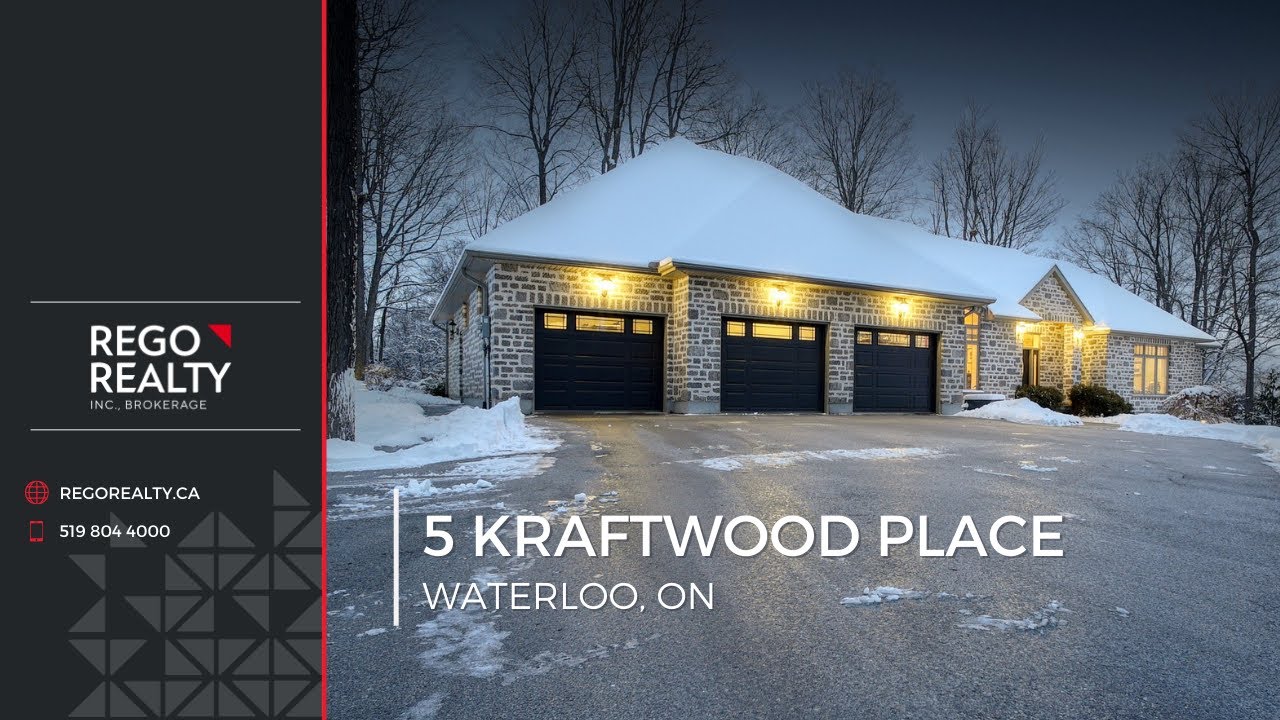 Waterloo Real Estate | 5 Kraftwood Place | Rego Realty