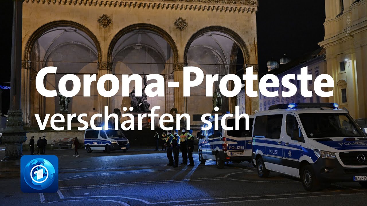 Corona-Proteste: Zunehmende Radikalisierung bef&uuml;rchtet