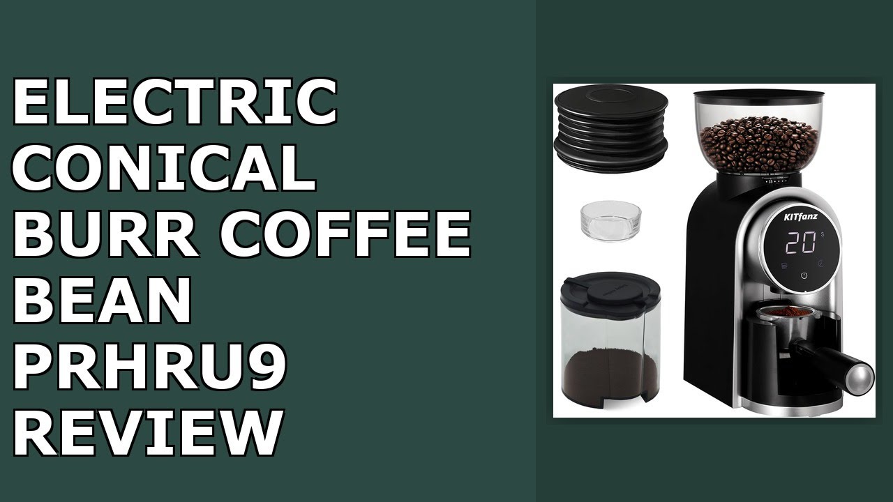 Electric Conical Burr Coffee Bean Grinder with 25 Precise Settings, Touchscreen Adjustable Review