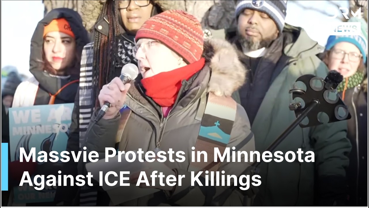 JUST IN: US Lawmakers Join ICE Protest as Nationwide “Shutdown” Targets Trump Crackdown | AC1G