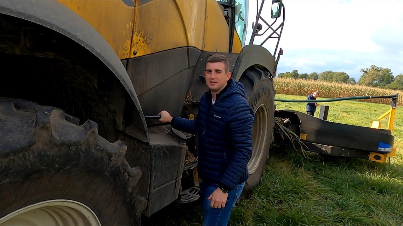 Pokaz koszenia kukurydzy na kiszonkę z firmą Agro-Mark – sieczkarnia #NewHolland #FR650