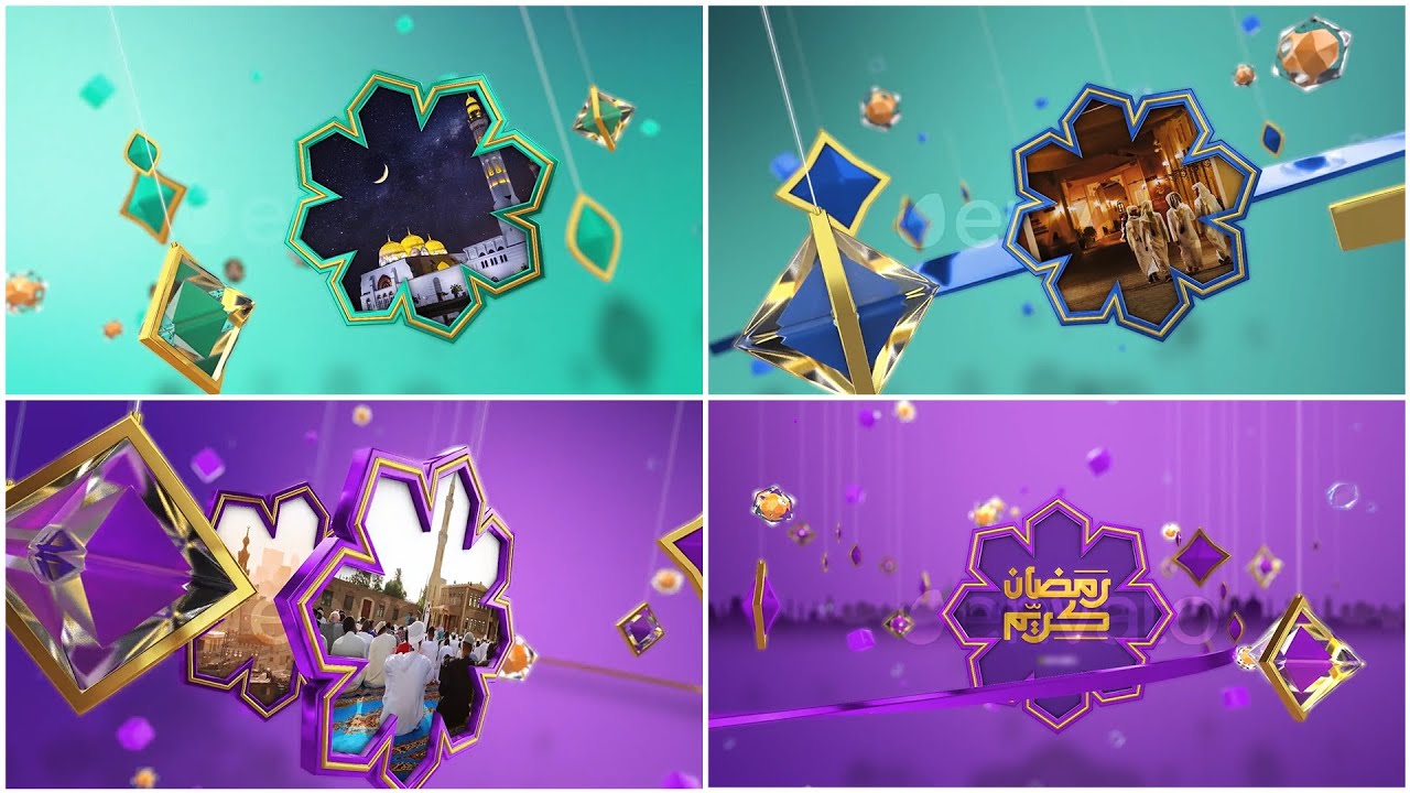 Eid Mubarak Intro - Eid Mubarak WhatsApp Status 2023 - Eid Ramadan Opener After Effects Templates
