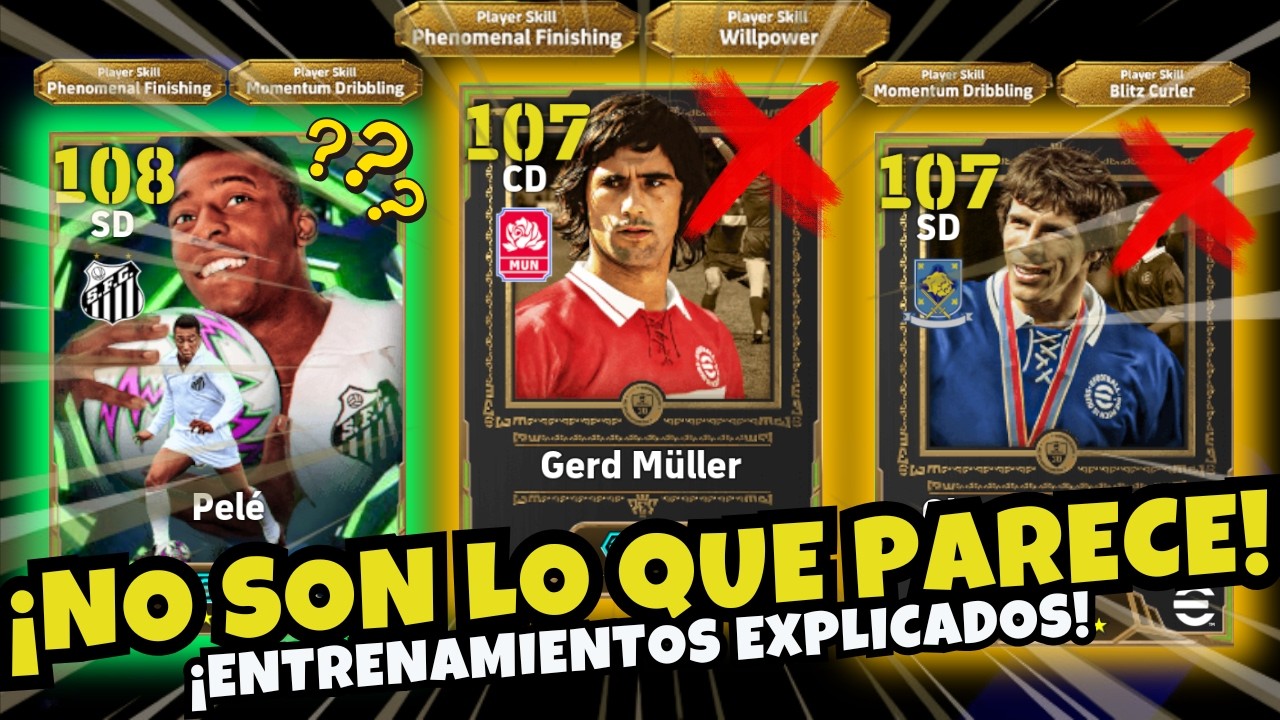 🚨 ¿NO ES BUENA CAJA? ¡GERD MULLER, PELÉ Y ZOLA! 🔥 | ENTRENAMIENTOS | EFOOTBALL 2026