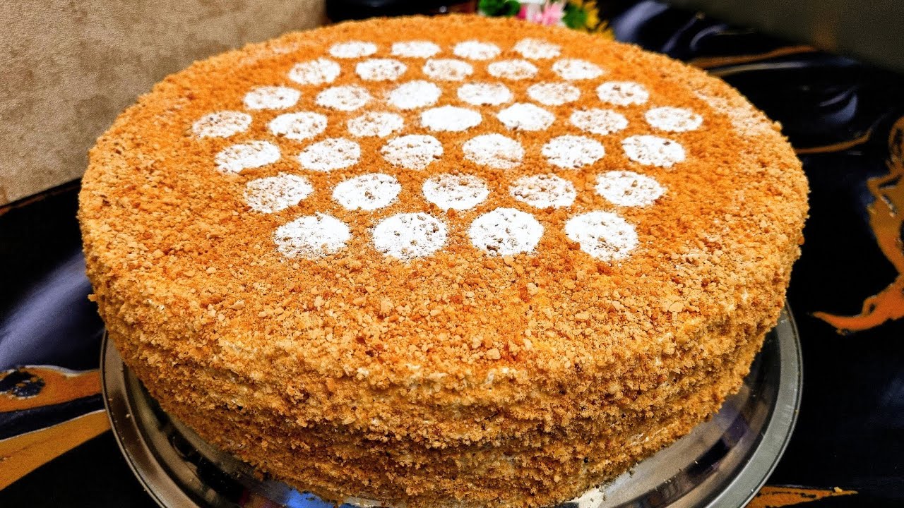 AĞIZDA ƏRİYƏN ƏSL BALLI TORTUN HAZIRLANMASI🍯 KORJLAR GÜNLƏRLƏ QALSADA YUMŞAQ QALIR🍪 USTALARIN SİRRİ😍