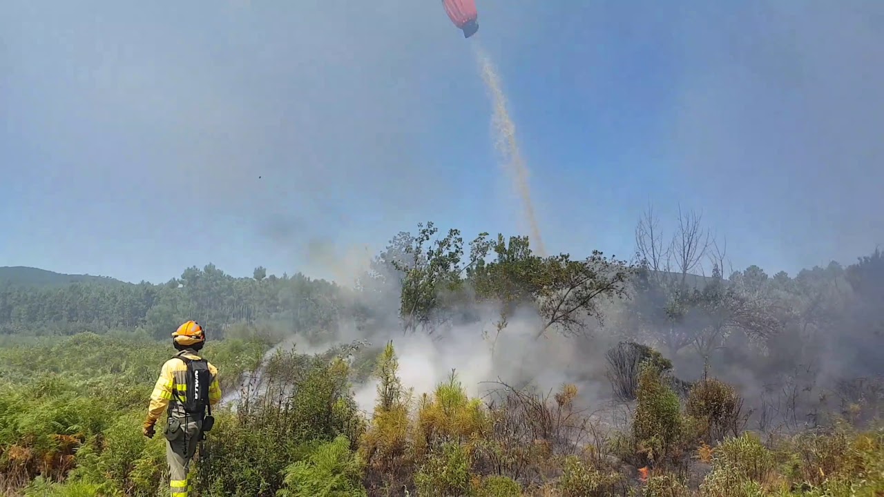 CÁCERES | Incendio forestal en Torre de Don Miguel (31/07/2018)