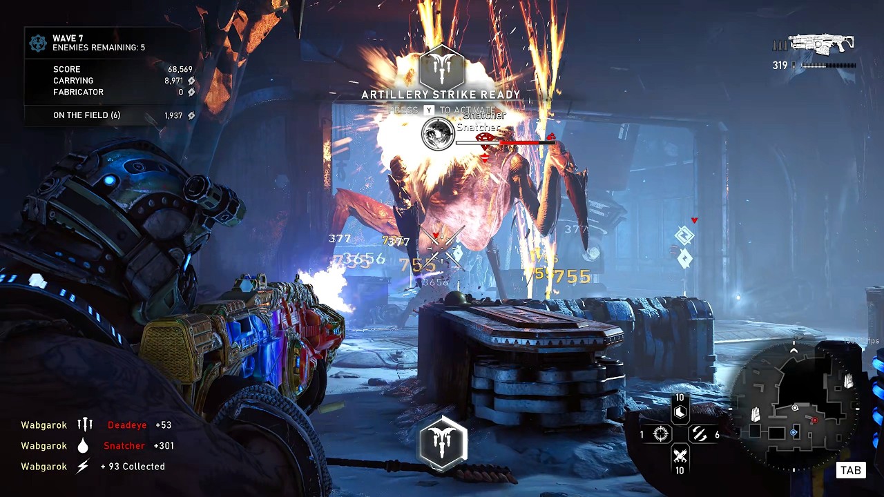 Demolishing Rail Line as Demo + Medic - First Try 2-man Boss Rush  [Gears 5]