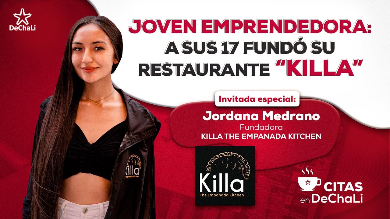 Joven emprendedora: A sus 17 fundó su restaurante 