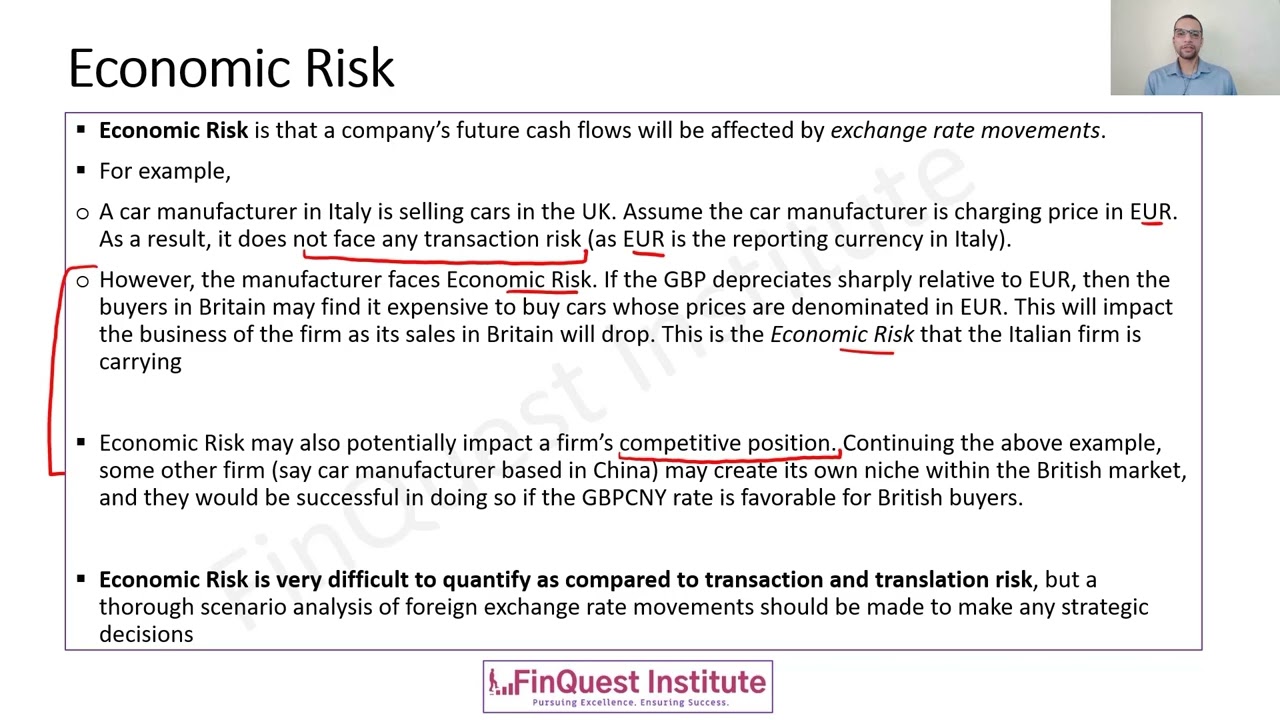 FX Markets - Economic Risk
