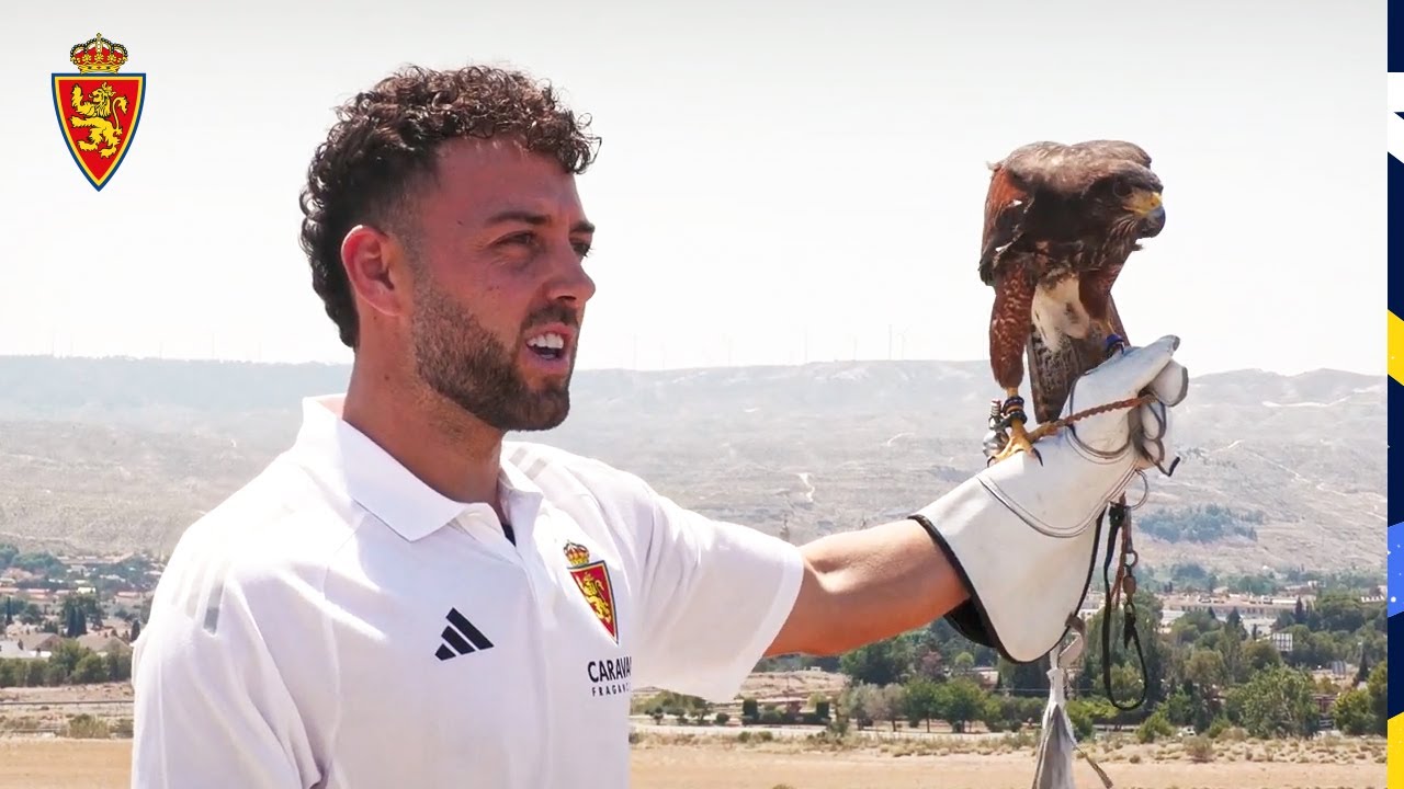 🦅🇦🇱 ¡Un águila dio la bienvenida a Keidi Bare como nuevo jugador del Real Zaragoza!
