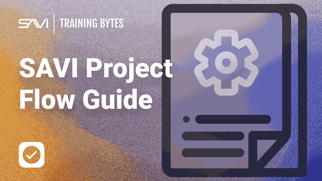 SAVI Project Flow Guide