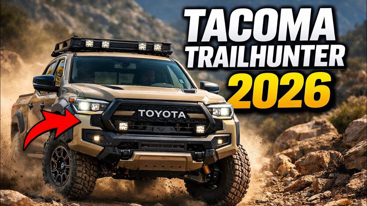 ⛰️ Toyota Tacoma Trailhunter 2026: Review completa y especificaciones