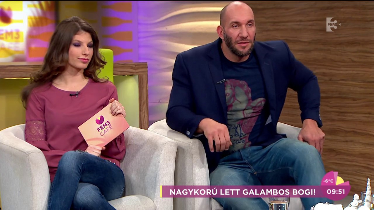 Lajcsi teljesen kiakadt: Berki Krisztián fotózásra vinné Galambos Bogit - tv2.hu/fem3cafe