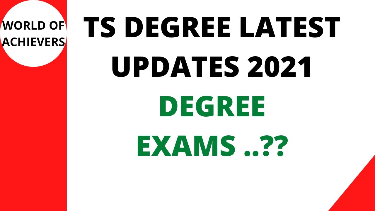 TS DEGREE EXAM DATES 2021|TS DEGREE NEW SYLLABUS|TS DEGREE WORKING DAYS & COLLEGE TIMINGS,ATTENDANCE