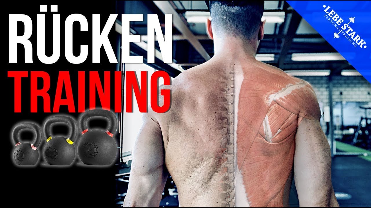 Die 5 besten Kettlebell Übungen für den Rücken - [LATS, TRAPS & ERECTOR SPINAE]