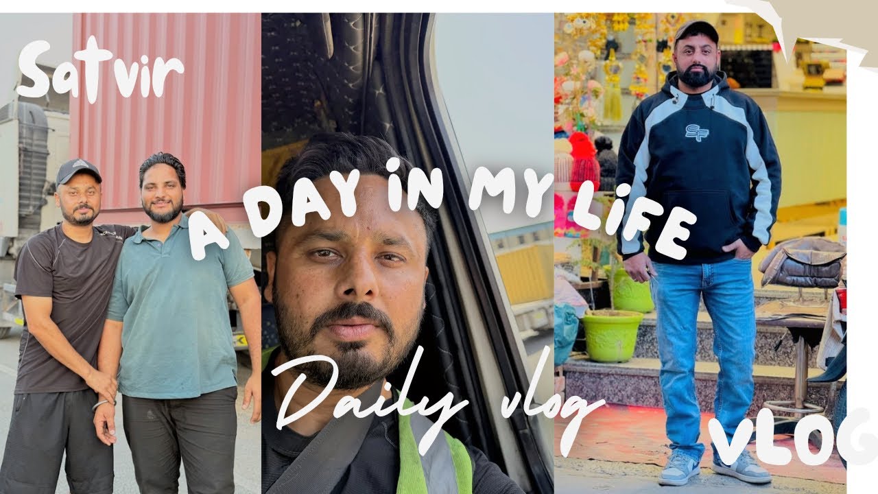 Dubai Aale trucker // Baat krte krte port pe chle gye // Jeeta Ajj Roadtrain chla k khud khush hua