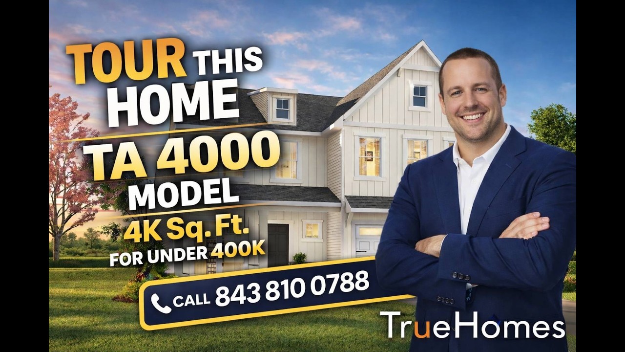 TA 4,000 by True Homes | 4,000 Sq Ft Floor Plan Tour | New Construction Home