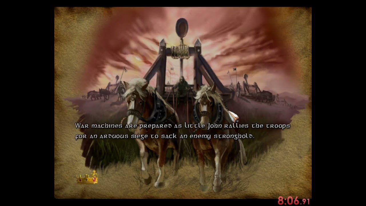 Robin Hood: Defender of the Crown - "True Ending" Speedrun in 
