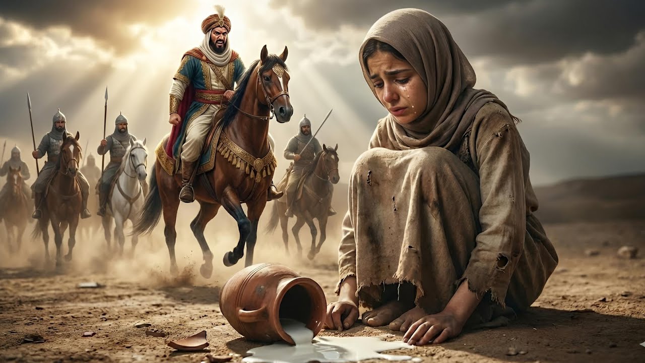 قصة بائعة اللبن الفقيرة والأمير الظالم وكيف أنزل الله عليه عقاباً شديداً | قصة فيها حكمة وعبرة"