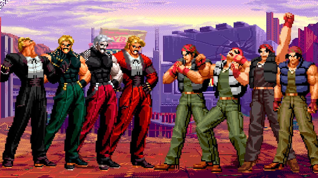 [KOF Mugen] Rugal Team vs Ralf Jones Team