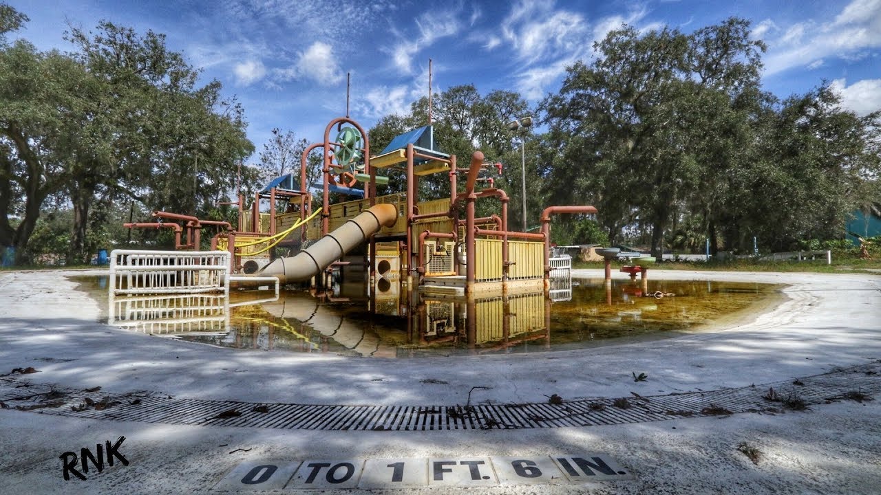 ABANDONED WILD WATERS - Ocala Florida Silver Springs DEMOLISHED