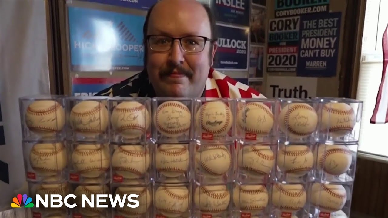 Iowa native has all-star collection of presidential campaign memorabilia