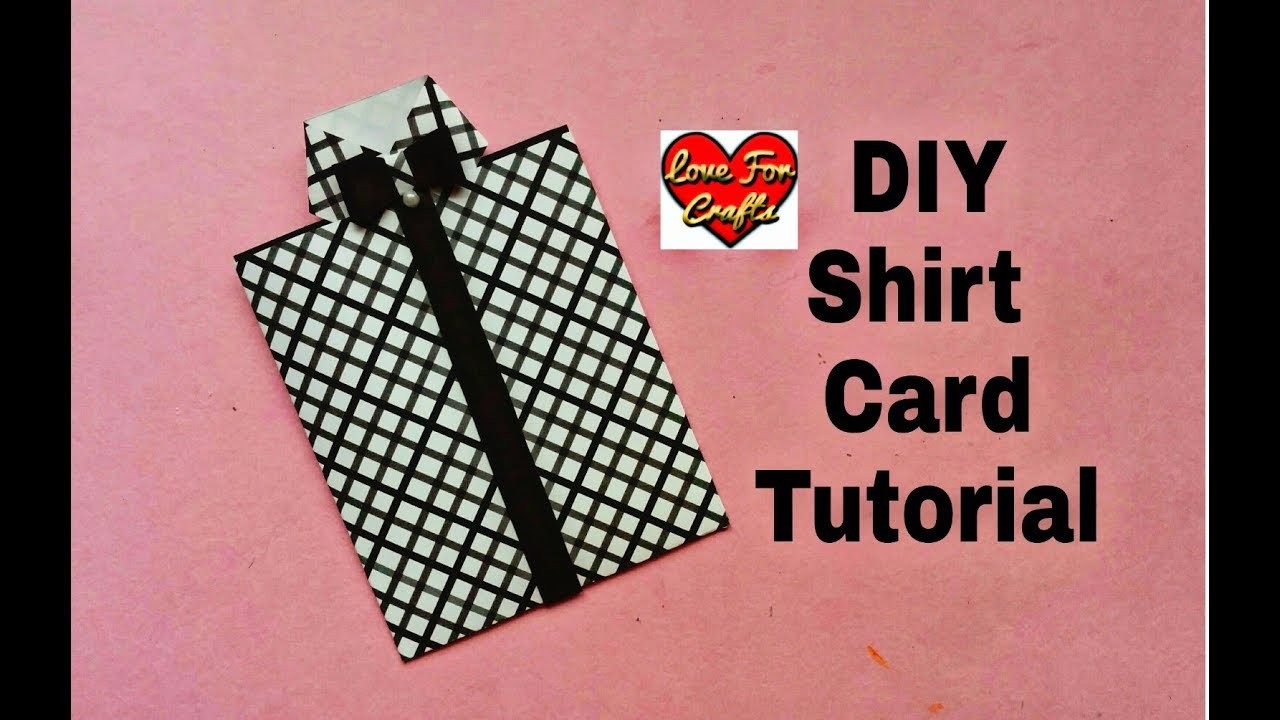 Easy Handmade Greeting Card | DIY Father's Day Gift Idea | How to Make Shirt Card