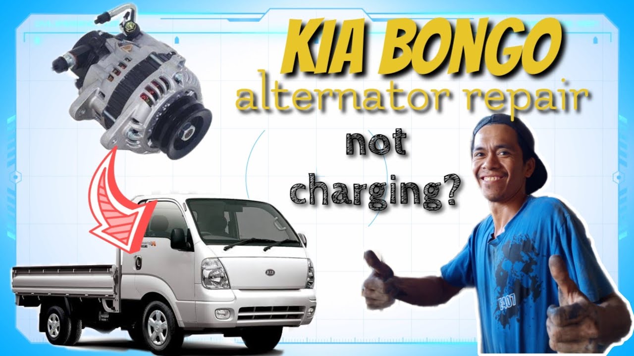 How to repair an Alternator (IC issue) Kia Bongo
